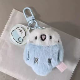 Cute Little Parrot Bird Adorable Hanging Ornaments for School Bags and Handbags Plush Dolls Super Cute with a Girlish Heart