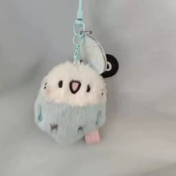 Cute Little Parrot Bird Adorable Hanging Ornaments for School Bags and Handbags Plush Dolls Super Cute with a Girlish Heart