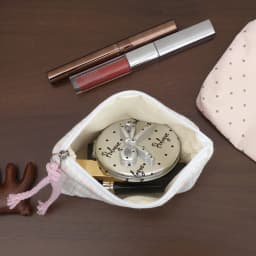 Pink Striped Women Makeup Bag Cute Wallet Mini Cosmetic Bags Portable Key Earphone Lipstick Storage Bag Coin Purse