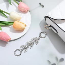 1 Pc Purse Chain Extender,Metal Chain Extender for Purse,Butterfly Bag Chains Extenders for Handbags, Shoulder Bags