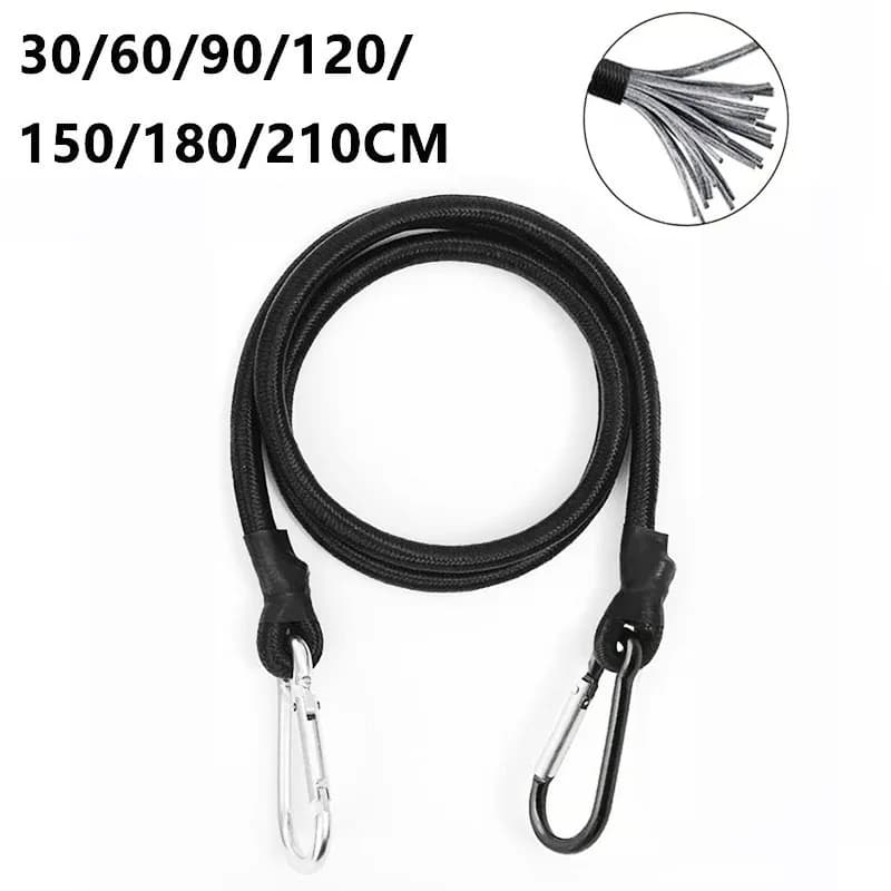 Elastic Binding Strap for Luggage Packing Elastic Strap for Carrying Hooks and Ropes Travel Luggage Packing Rope