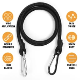 Elastic Binding Strap for Luggage Packing Elastic Strap for Carrying Hooks and Ropes Travel Luggage Packing Rope