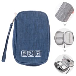 Kids Travel Zipper Hard Case for Playing Cards Board Game Cards Storage Package Mini Bag Card Holder for Fan Entertainment Adult