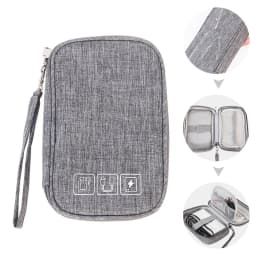 Kids Travel Zipper Hard Case for Playing Cards Board Game Cards Storage Package Mini Bag Card Holder for Fan Entertainment Adult