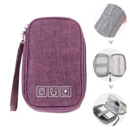 Kids Travel Zipper Hard Case for Playing Cards Board Game Cards Storage Package Mini Bag Card Holder for Fan Entertainment Adult