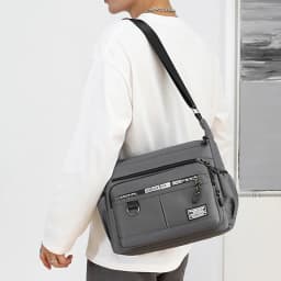 Design Oxford Shoulder Bag Large Capacity Men's Casual Multi-layer Pocket Fashion Single Shoulder Crossbody Luxury Messenger Bag