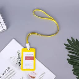 Lanyard Card Covers Women Men Work Permit Holder Credit Card Holder Neck Strap Students Kids Bus Cards Case ID Card Holder
