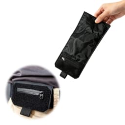 Stylish Money Pouch Large Capacity Trendy Hidden Secure Purse Anti-Theft Ultra Thin Waist Purse Fitness Card Sleeve Purses