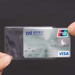 1/5/10pcs Waterproof Transparent Card Cover Holder for Women Men Student ID Credit Bus Cards Protect