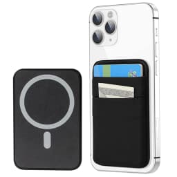 Phone Wallet Card Holder Elastic Lycra Magsafe Cardholder Compatible Magentic Wallets for Apple 16 15 Pro Max Samsung Android