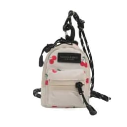 Women Small Bag Mini Lipstick Headphones Trendy Fashionable Pendant Bag Simple Niche Design Fabric Single-shoulder Crossbody Bag
