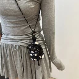 Women Small Bag Mini Lipstick Headphones Trendy Fashionable Pendant Bag Simple Niche Design Fabric Single-shoulder Crossbody Bag