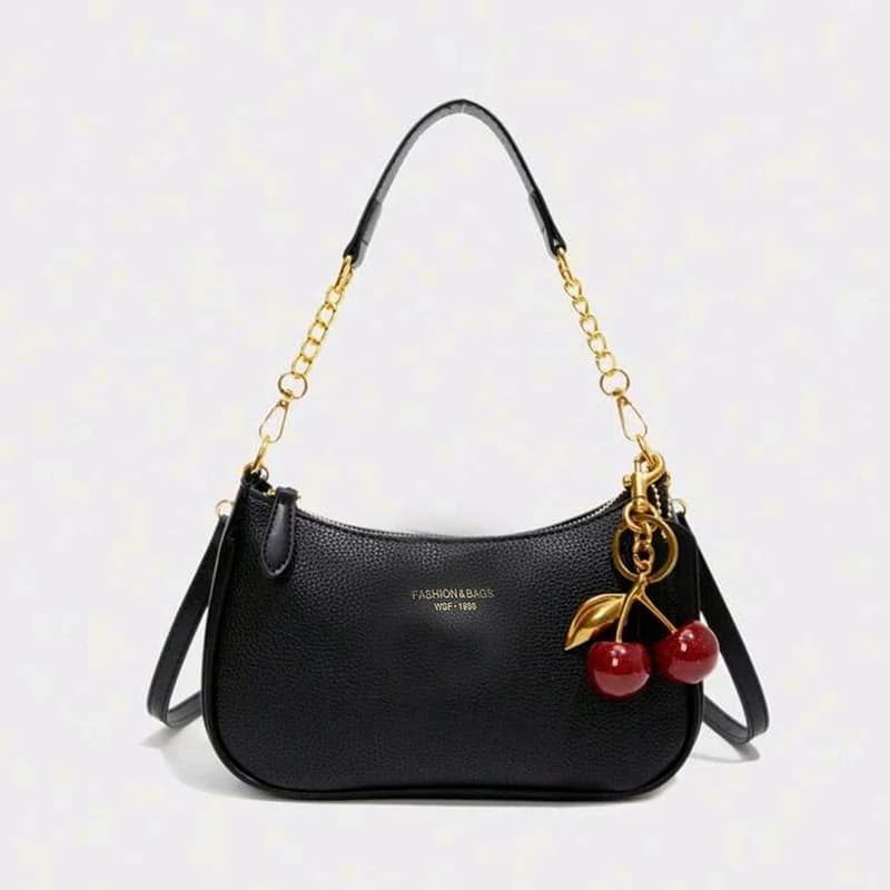 Crossbody Bag for Women Adjustable Strap Crescent Shoulder Bag PU Leather Zipper Closure Casual Handbag for Work Travel