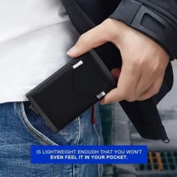 ID Bank Credit Card Holder Men's Wallet Anti Rfid Blocking Protected Magic Business Anti-theft Slim Thin Men Money CardHolder