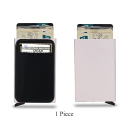 ID Bank Credit Card Holder Men's Wallet Anti Rfid Blocking Protected Magic Business Anti-theft Slim Thin Men Money CardHolder