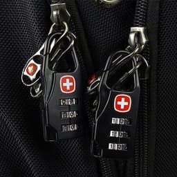 Outdoor Backpack Handbag Zipper Lock Anti Theft Portable Mini Combination Code Number Lock for Travel Backpack Accessories