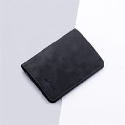 Men/Women Fashion Wallet ID/credit Card Holder Wallet for Men Multi-Card BagHolder Two Fold Small Wallet Black/gray Coin Purse