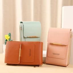 Smartphone RFID Women Touch Screen Phone Bag Handbag Crossbody Bags RFID Anti Theft Purse