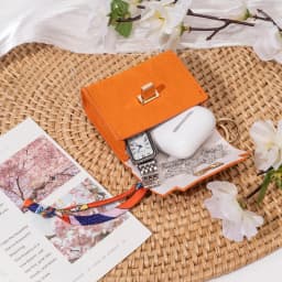 Light Luxury High-end Coin Purses Fashionable Exquisite Bag Accessories New Silk Scarf Bracelet Portable Mini Keychain Pendants
