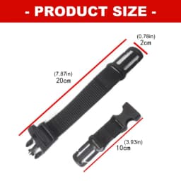 H3CB Universal Backpack Chest Strap, Heavy Duty Adjustable Backpack Sternum Strap Chest Belt with Quick Release Buckles Gift
