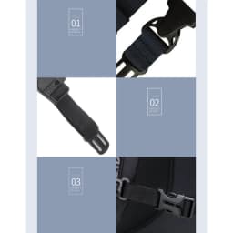 H3CB Universal Backpack Chest Strap, Heavy Duty Adjustable Backpack Sternum Strap Chest Belt with Quick Release Buckles Gift