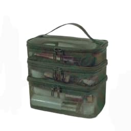 2/3 Layer Portable Transparent Mesh Travel Bag Large Capacity Storage Toiletry Bag 2/3 Layer Makeup Case Toiletries Organization
