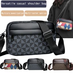 Colorblock Shoulder Bag - Trendy Patchwork Crossbody Purse (Mini Phone Bag for Women)