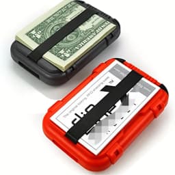 Metal ID Bank Credit Card Holder Wallet Anti RFID Blocking Minimalist Mens Ultra Thin Aluminum Clip Pocket Cash Case