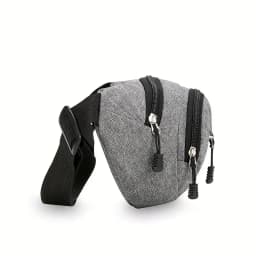 1pc Adjustable Adjustable Shoulder Strap Bag Multi-Pocket Design Commuter Outdoor Sports Waist Bag Multifunctional Travel Bag