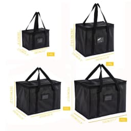 16/28/50/70L Food Delivery Bag Large Thermal Bag for Food Delivery Insulated Cooler Bag Foldable Reusable Grocery Bag Keeps