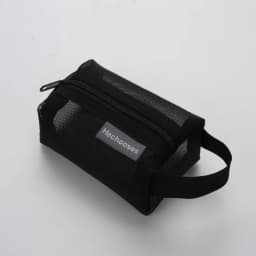 Mini Clear Nylon Mesh zipper Cosmetic Bags Cute Women Small Lipstick Makeup Bags Pouch Data Line Key Earphone Organizer Case