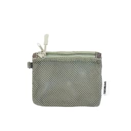 Travel Makeup Storage Bags New Mesh Coin Purse Simple Portable Mini Bag Multi-purpose Square Bag Double-layer Zipper Card Holder