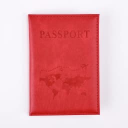 Colorful PU Passport Holder Ticket Passport Covers Travel Passport Protective Cover ID Credit Card Holder Travel Accessories