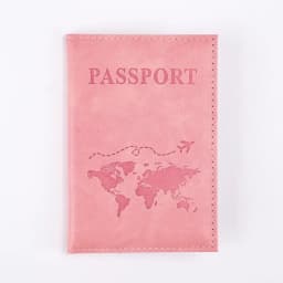 Colorful PU Passport Holder Ticket Passport Covers Travel Passport Protective Cover ID Credit Card Holder Travel Accessories