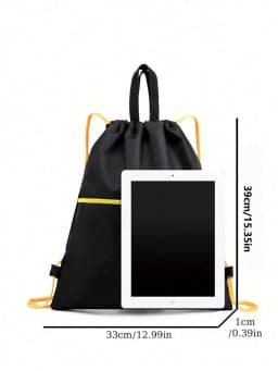 Fashion Drawstring Backpack Drawstring Pocket Men's and Women's Travel Clothing Sorting and Storage Bags Suitable for Daily Use