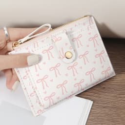 Card clip ultra-thin, lightweight, portable cash, ID card, credit card, coin pocket wallet, fashionable zipper coin wallet, high