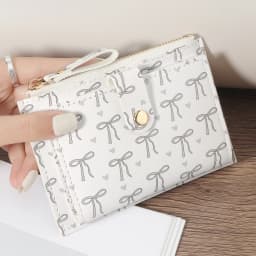 Card clip ultra-thin, lightweight, portable cash, ID card, credit card, coin pocket wallet, fashionable zipper coin wallet, high