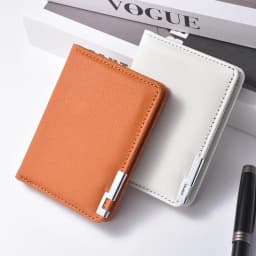 Men's Mini Ultra-Thin Vertical Style Short Wallet with Multiple Card Slots Credit Card Holder Youth Compact Wallet