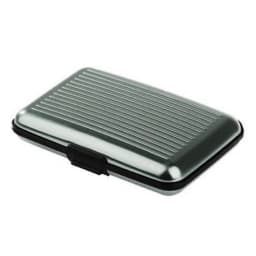Portable Credit Card Holder Wallet Metal Name Card Holder Waterproof Credit Card Protector for Women Men Travel Wallet