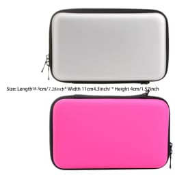 EVA Skin Carry Hard Case Bag Pouch for 3DS XL LL Console Protective Cover Portable Storage Bag for New 3DS XL 3DS LL