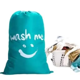 Household Laundry Bag Travel Storage Pouch Machine Washable Dirty Clothes Organizer Wash Drawstring Bag Large Capacity Bag