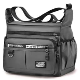 Durable Multi-Pocket Business Bag Shoulder Bag for Men And Women Casual Business Handbag with Multiple Compartments