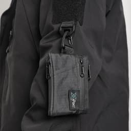 EDC 5-Pocket Multi Pouch X-PAC Wallet Small Keychain Coin Pouch with YKK Zipper EDC Pocket Organizer Utility Pouch for Cards