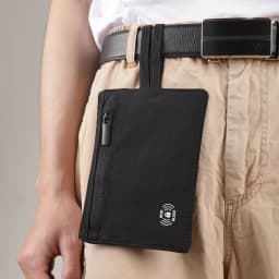 RFID Blocking Money Belt Travel Pouch, Small Wallet for Credit Card, ID, Cash, Concealed Bag Holder for Women & Men