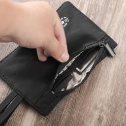 RFID Blocking Money Belt Travel Pouch, Small Wallet for Credit Card, ID, Cash, Concealed Bag Holder for Women & Men