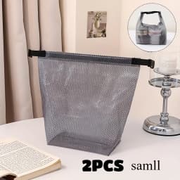 2PCS Waterproof Storage Bag Cosmetic Storage Bag Gym Swimming Clothing Storage Pouch Men Women Outdoor Travel Washing Bag