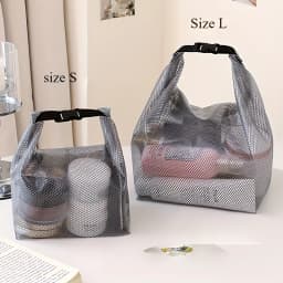 2PCS Waterproof Storage Bag Cosmetic Storage Bag Gym Swimming Clothing Storage Pouch Men Women Outdoor Travel Washing Bag