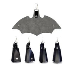 Neutral Style Men's and Women's Key Ring Pendant with Halloween Bat Wing Handmade Accessory - Simple and Unique Key Ring Accesso