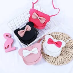 Stylish Mini Crossbody Shoulder Bag, Hard Shell Purse With Cute Mouse Ears And Bow, Suitable For Little Girls, Lovely Princess K
