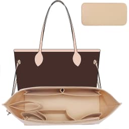 2Pcs Set Purse Organizer Insert for Handbags, Felt Bag Organizer for Tote & Purse, Tote Bag Organizer Insert, for LV Neverfull